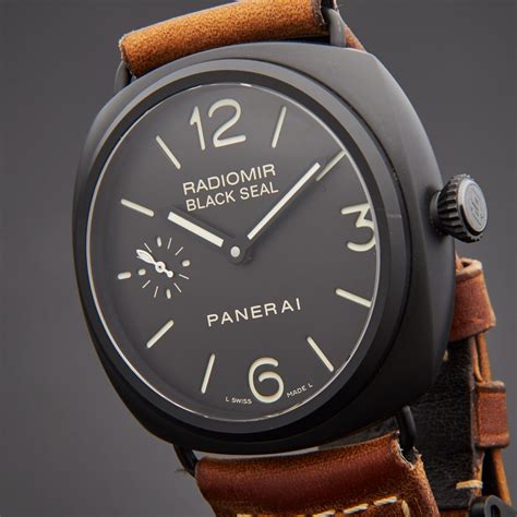 panerai 292 black seal|PreOwned Panerai Radiomir Black Seal PAM 292 .